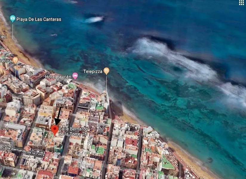 Homeforguest Stylish And Modern Apartment Overlooking Las Canteras Las Palmas de Gran Canaria